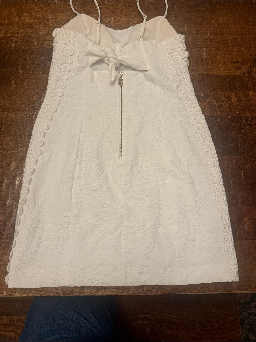 Lilly Pulitzer Shelli Stretch Shift Dress in resort white - Picture 4 of 8